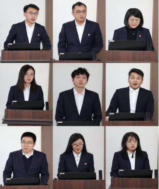 辽宁资产治理有限公司党总支部听取试用期满员工述职汇报